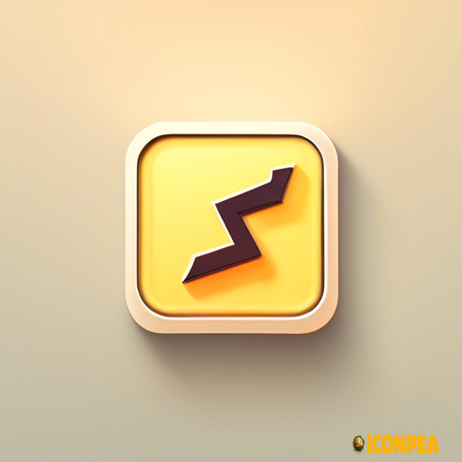 a retro looking yet minimalist looking app icon for an e-book reading app.