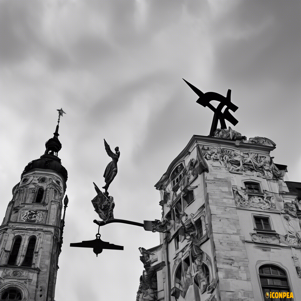 hammer and sickle over munich