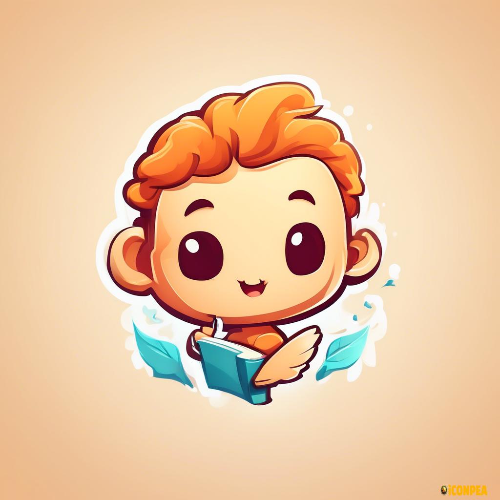 create a drawn, cute, cartoonish icon for the origin logo with a transparant background