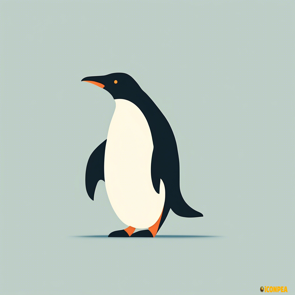 simplistic 2d penguin