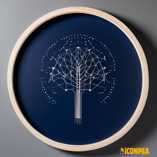 "A minimalist and visually striking icon designed within a circular frame, featuring a stylized brain composed of clean lines and dots that resemble neural connections or circuits. The background features a dark blue gradient subtly transitioning to lighter tones at the center, enhanced with accents of grayish charcoal black to add contrast and sophistication. The brain is depicted in a bright color, such as white or light blue, with clearly defined edges to ensure clarity even at small sizes. The circular border includes subtle details like shadows or gradients for depth, creating a polished and modern appearance. The design is clean, without text, suitable for compact spaces, and conveys advanced technology, intelligence, and creativity."