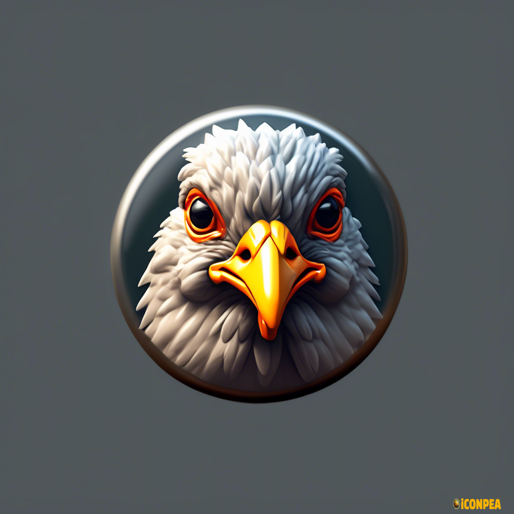 a simple chickenhead knob on a transparent background