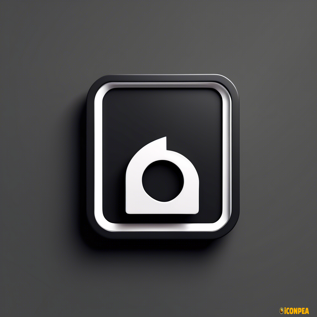 chatgpt icon with black borders