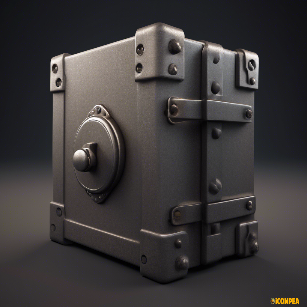 icon latch vault simple