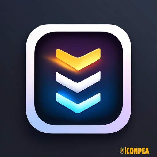 a modern yet minimalist looking app icon for an ebook app. it should look futuristic and it should be understandable just by looking at it, that's it's an ebook app.
