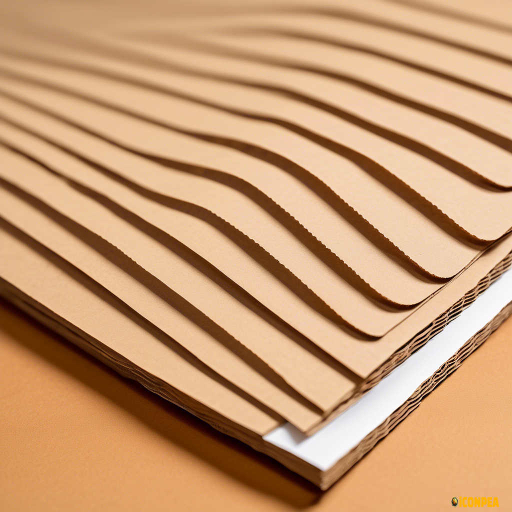Corrugated board and sheeted paper