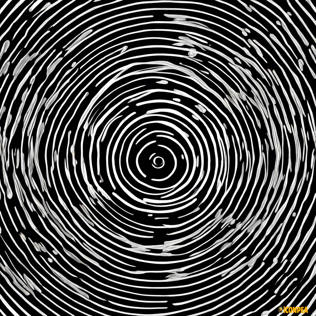 horizontal sound waves at 2 different levels. each level is a different speed. both are encapsulated within the same circle