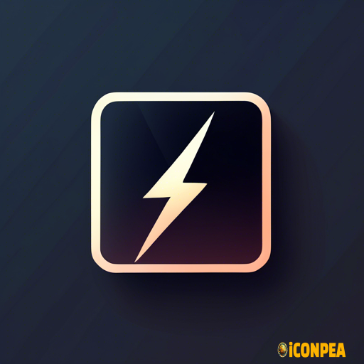 a modern yet minimalist looking app icon for an ebook app. it should look futuristic and it should be understandable just by looking at it, that's it's an ebook app.