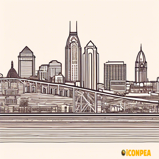 Cincinnati  Ohio Skyline