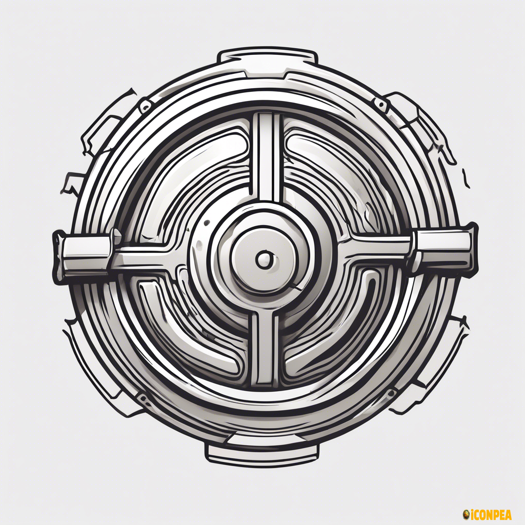icon latch vault simple