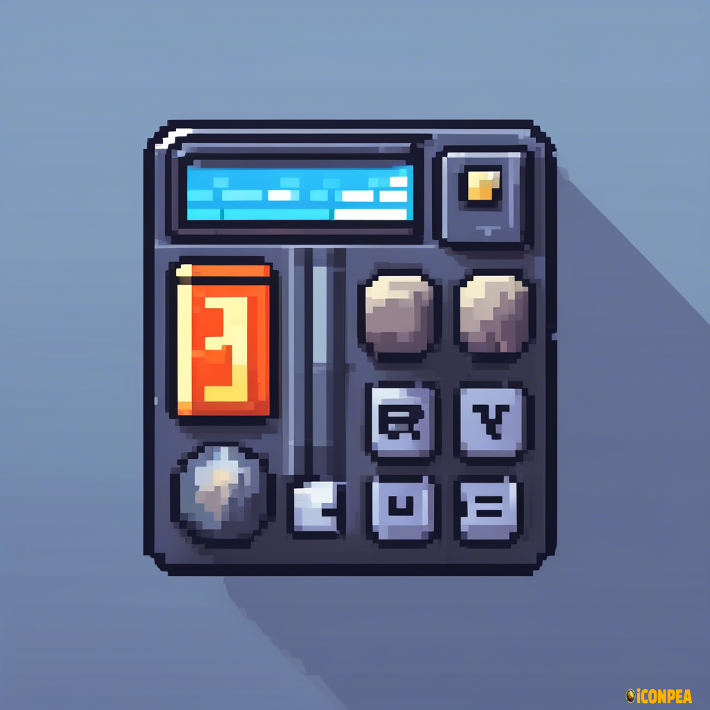 an app icon for power voltage convert calculator