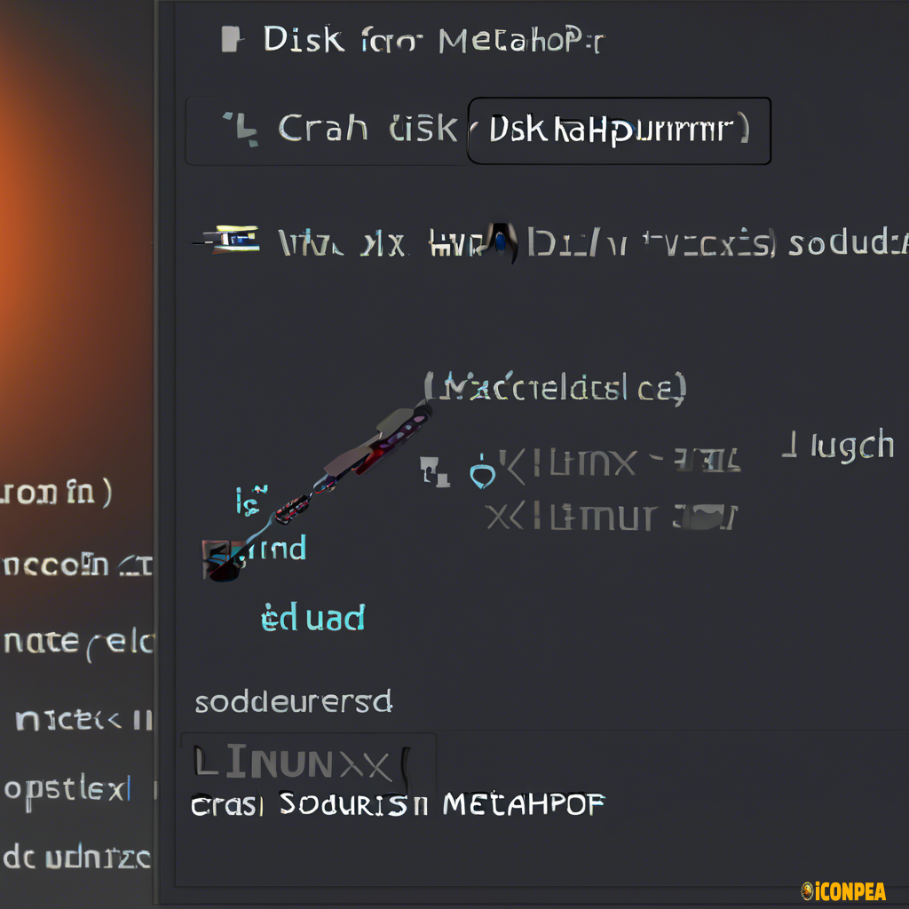 linux ; error; disk; crash; metahppor; soduRmRf