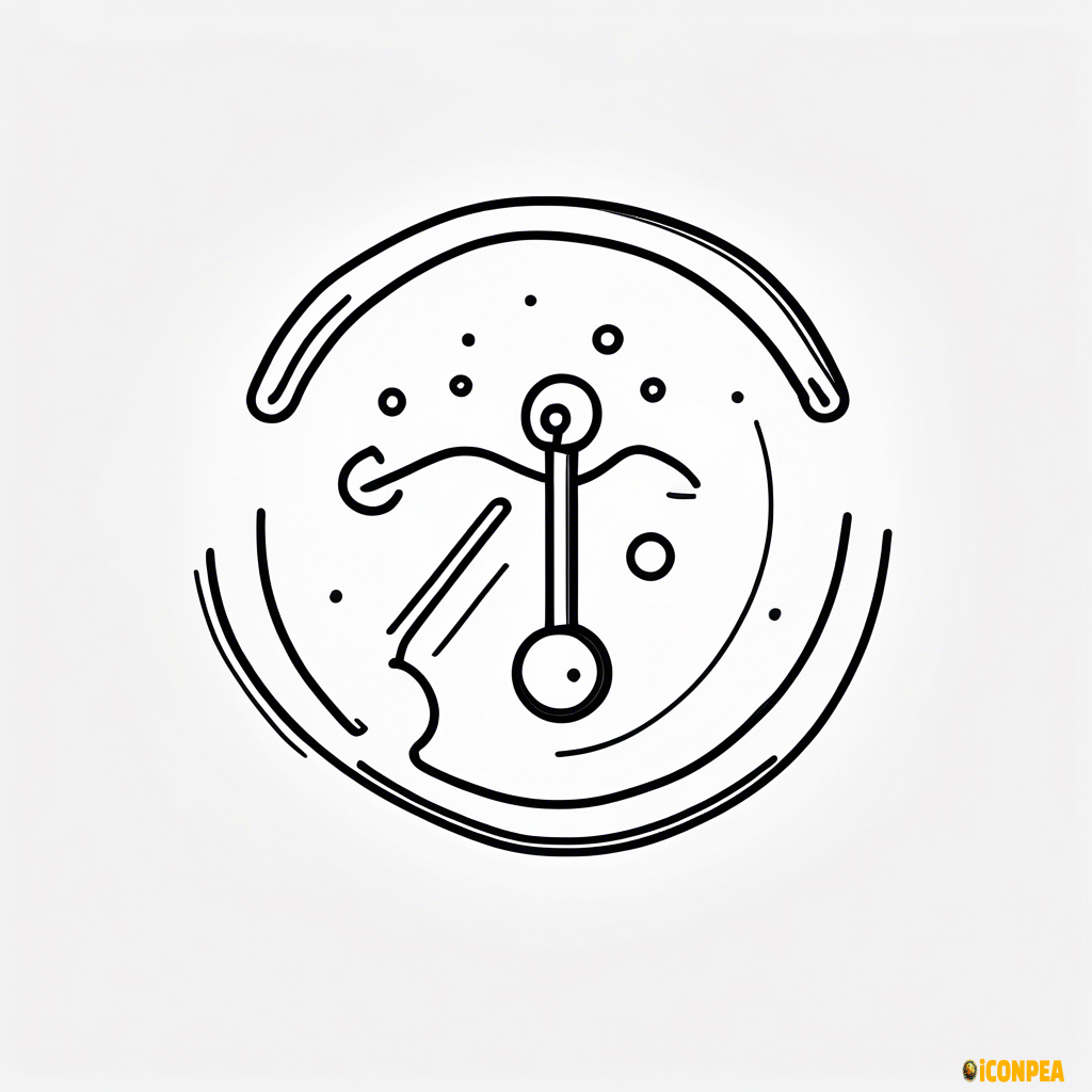 2d minimalist icon for HELP