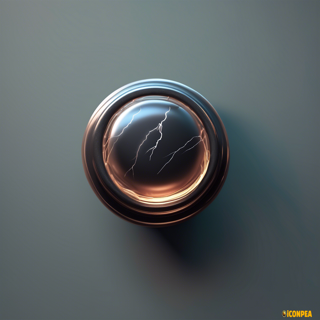 a simple knob on a transparent background