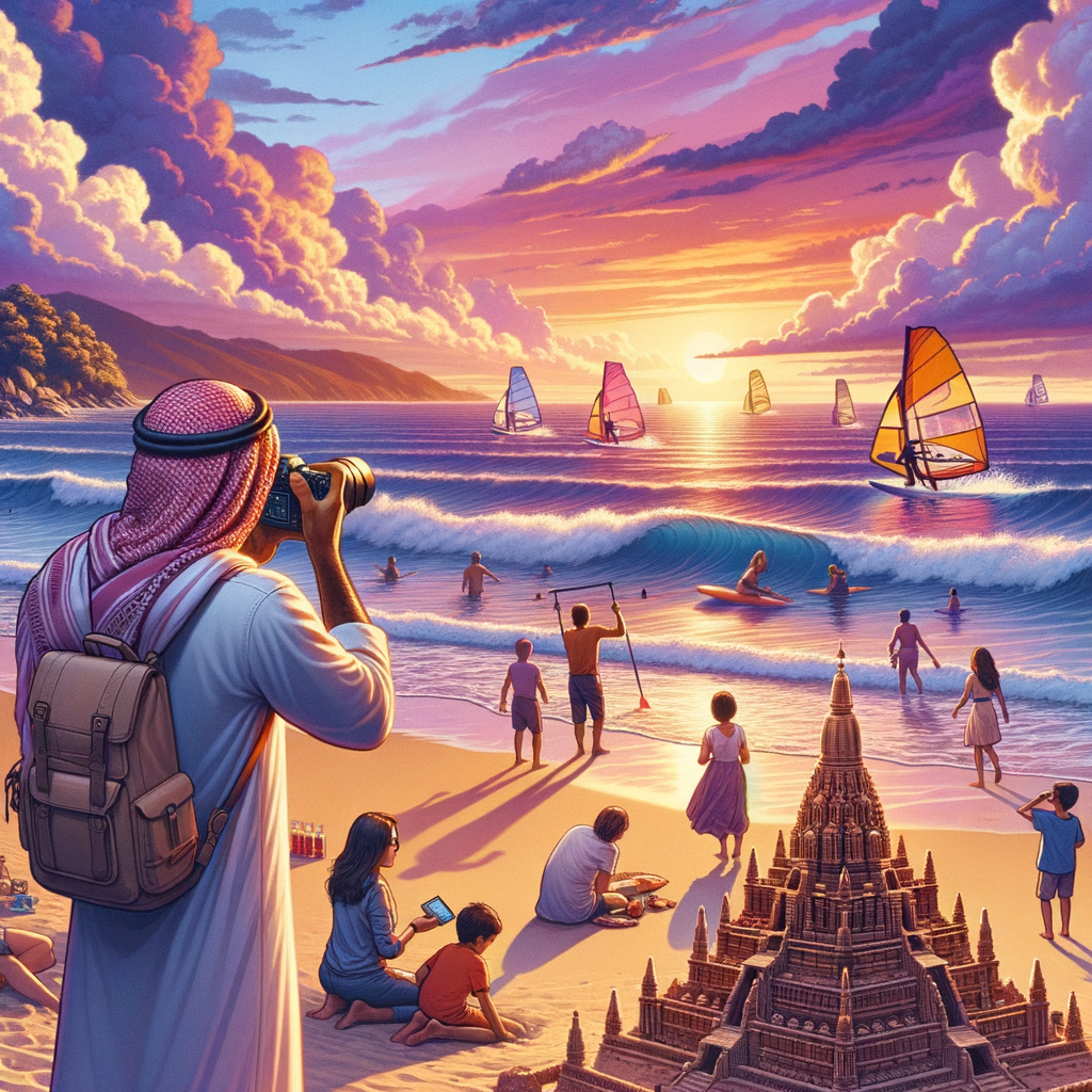 tourism, waves, travel