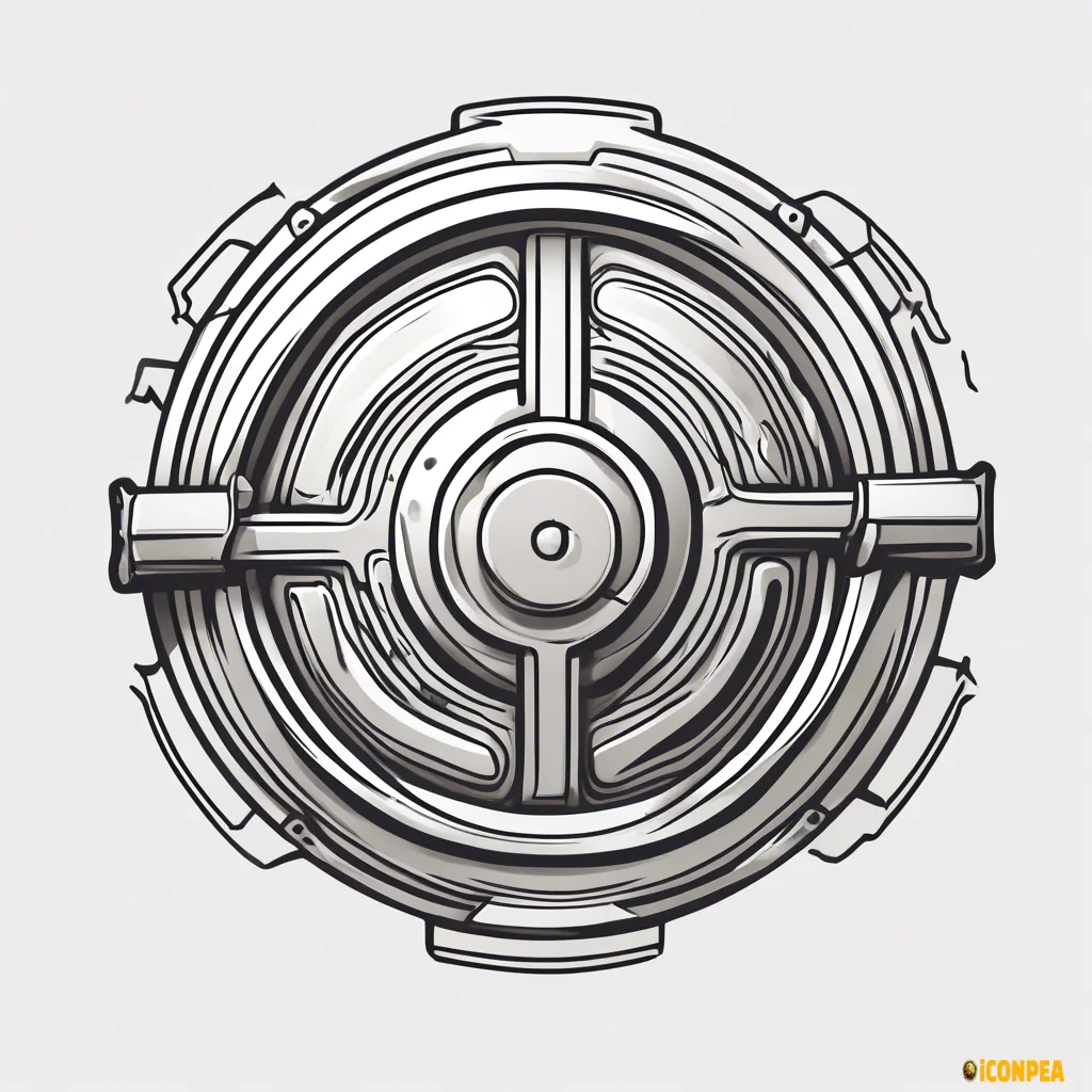 icon latch vault simple