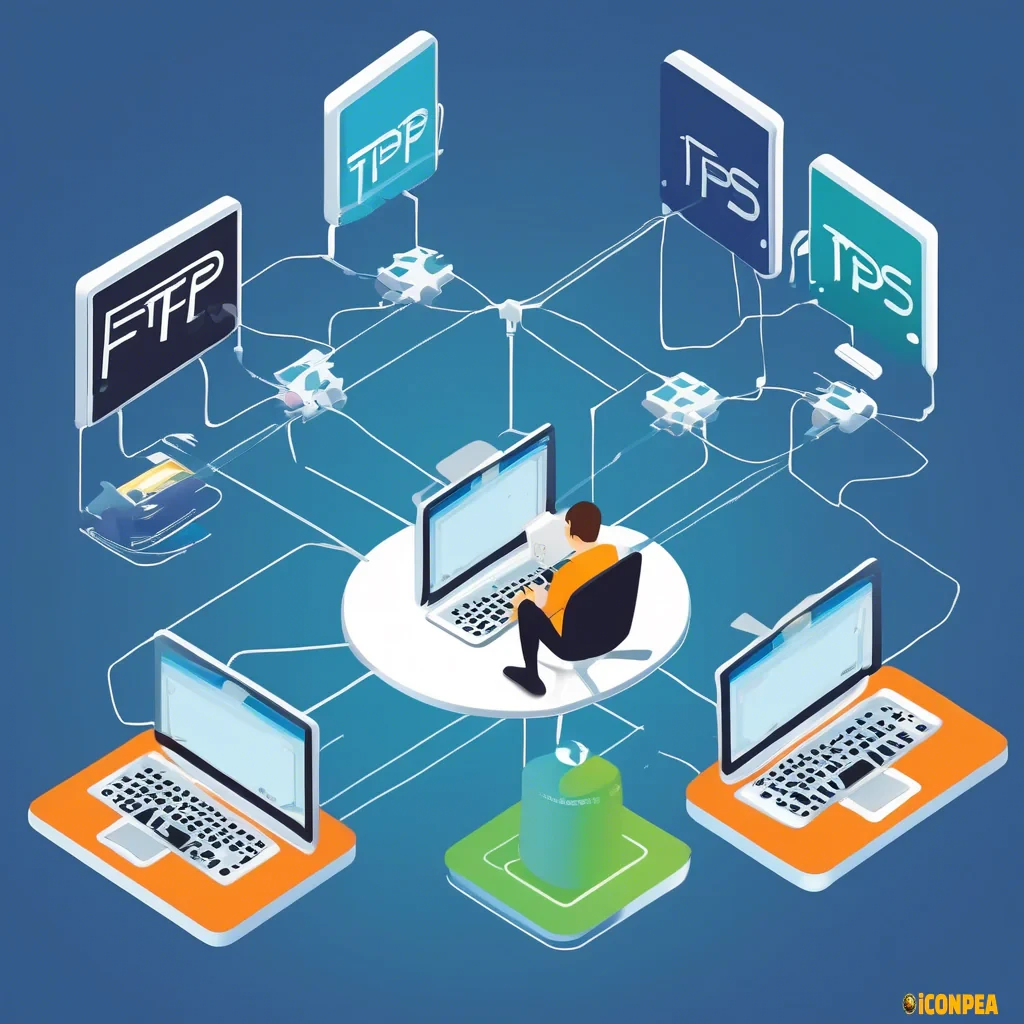 a communication software in LAN using tcp and ftps