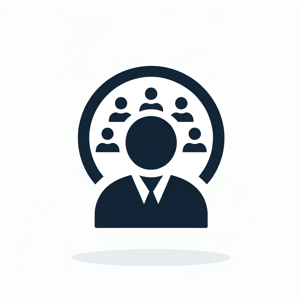 minimal flat vector icon, only 2 colors, simple shapes, no shadows, white background.  Generate icon only and NO text:  Visibility:  How easily you and your team access critical information for proactive management.