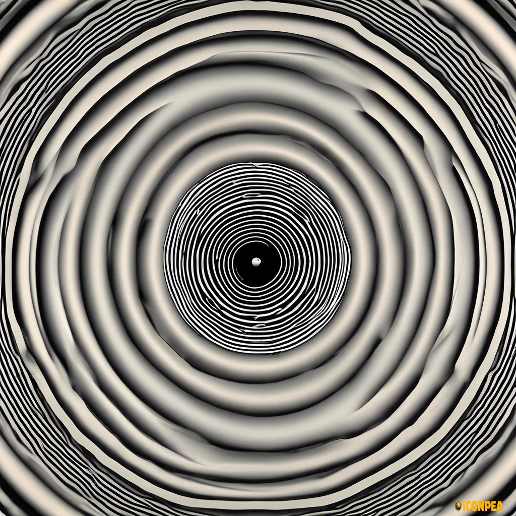 sound waves at 2 different levels. each level is a different speed. both are encapsulated within the same circle