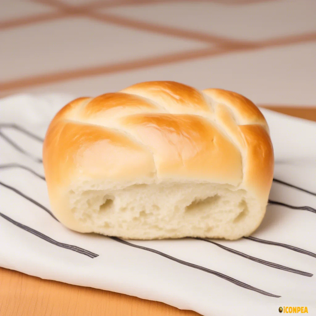 dinner roll with two lines