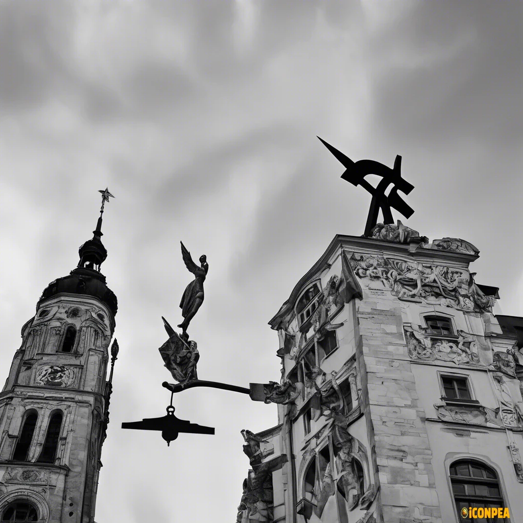 hammer and sickle over munich