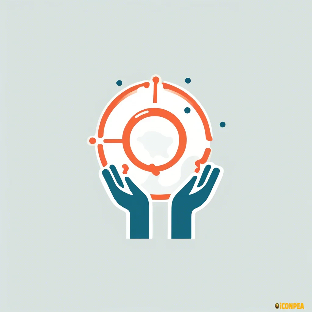 "Create an icon representing Post-Project Support. The icon should feature elements that symbolize ongoing assistance and reliability, such as a handshake, a lifebuoy, or a toolkit. Consider including additional elements like a supportive hand or a checkmark to emphasize continuous support. The design should be clean, modern, and easily recognizable."