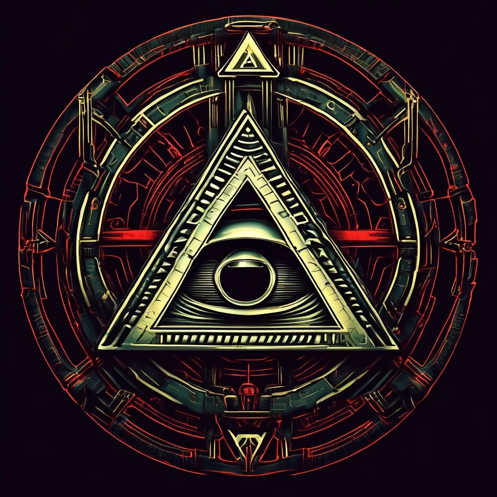 cyber illuminati symbol