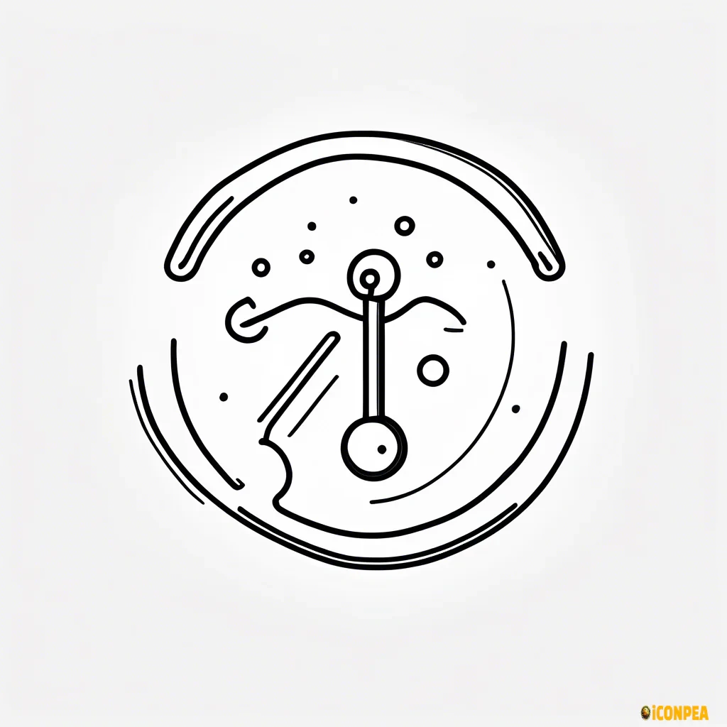 2d minimalist icon for HELP