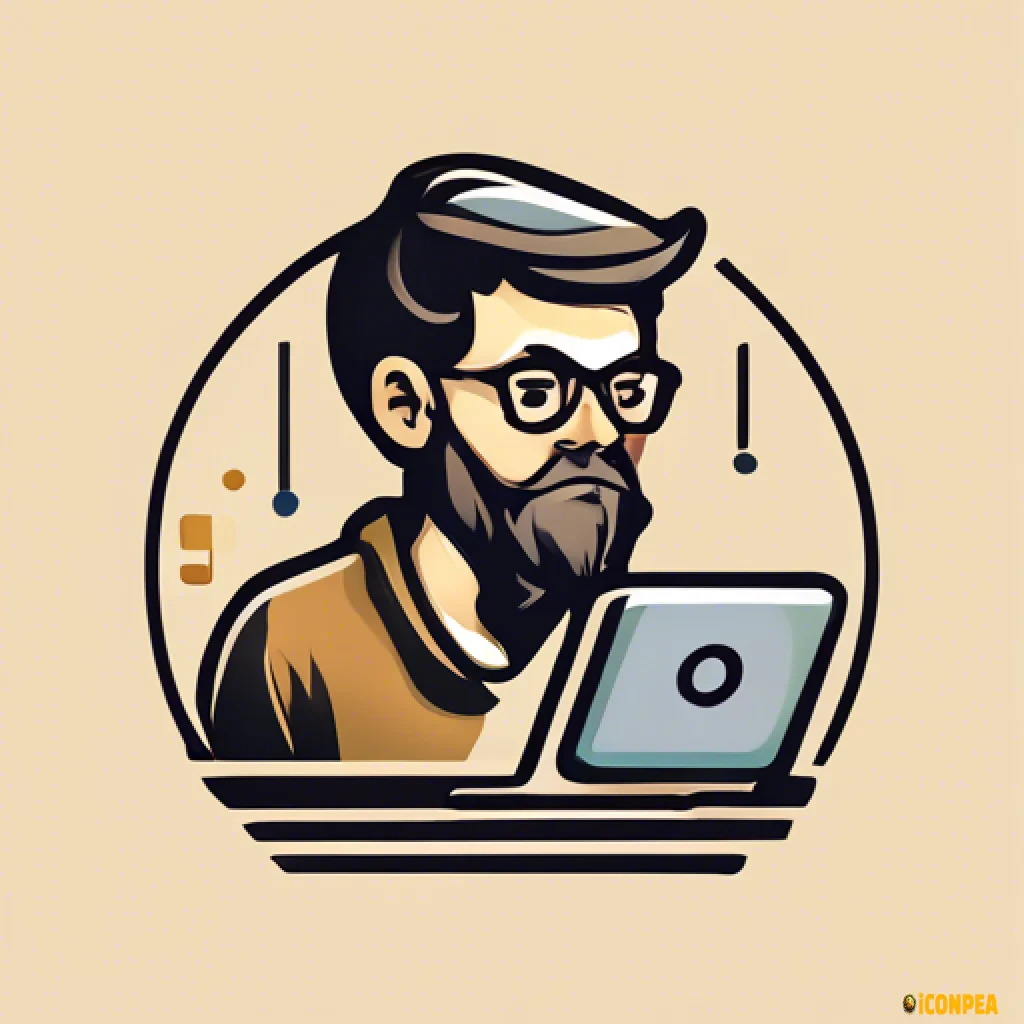 a logo for a computer programmer