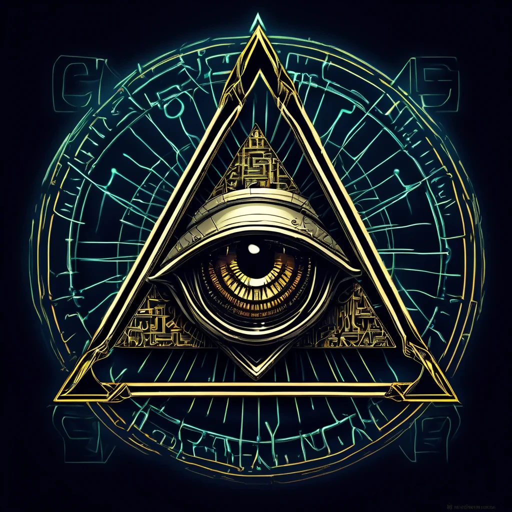 cyber illuminati symbol