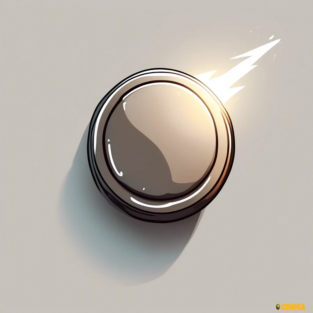 a simple knob on a transparent background