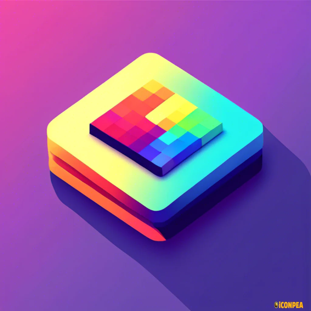 a modern yet minimalist looking app icon for an ebook app.