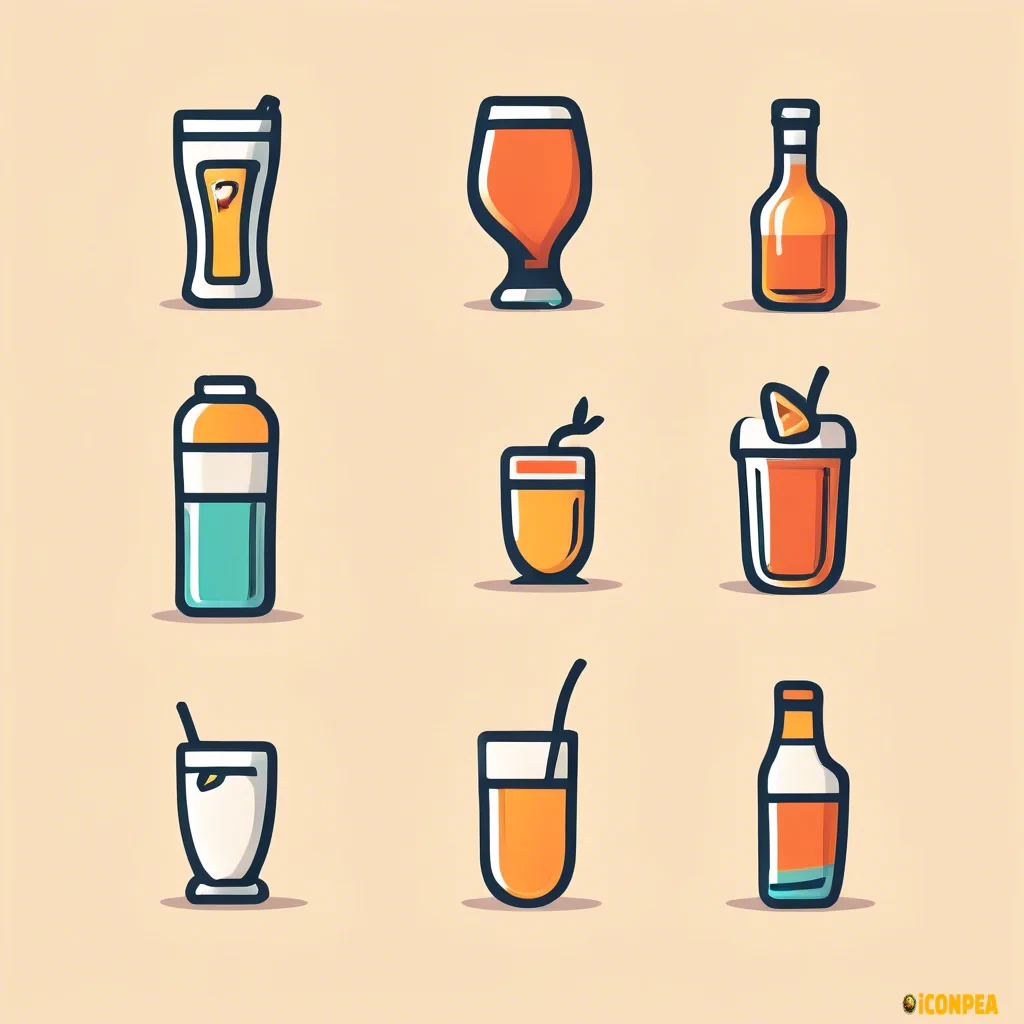 simple beverage icon