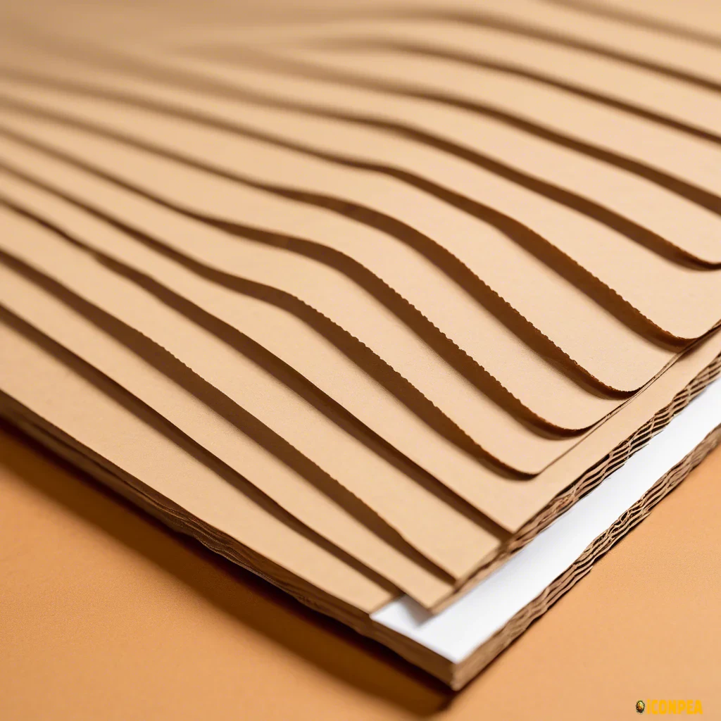 Corrugated board and sheeted paper