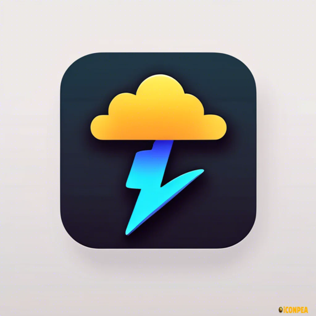 a modern yet minimalist looking app icon for an ebook app. it should look futuristic and it should be understandable just by looking at it, that's it's an ebook app.