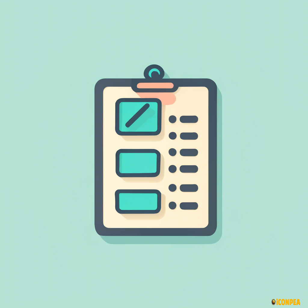 2d flat icon for a HELP menu item